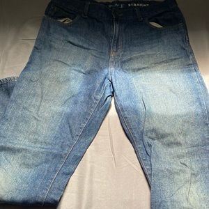 (Place) kids size 16 straight blue jeans